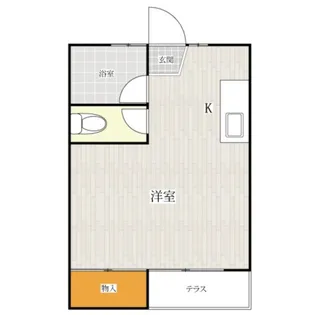 クリスタルハイツ【2階】の間取り