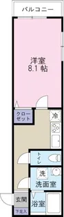 ヒルズHARADA【2階】の間取り