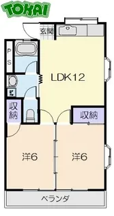 COMSTAGE【3階】の間取り