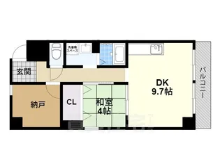 カーサ神宮前【5階】の間取り