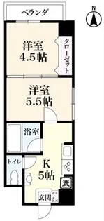 MHG佐賀駅南ビル【6階】の間取り