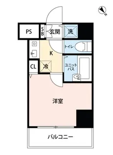 マイナビSTAYパレス巣鴨【9階】の間取り