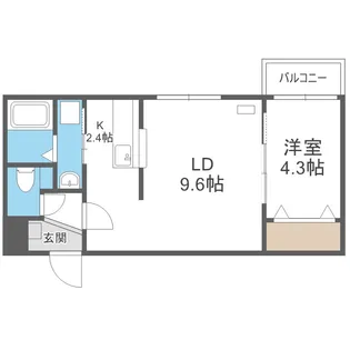 コスモス【1階】の間取り