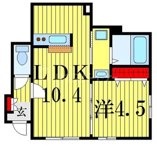 fleurette【1階】の間取り