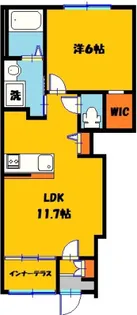 メゾン・ド・ソレイユA【1階】の間取り