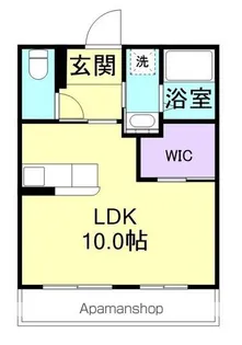 16e STUDIO【2階】の間取り