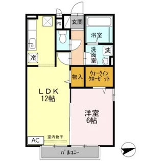 グランパルク(南区)【2階】の間取り