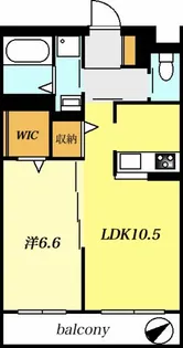 ShaMaison メープルヒルズガーデン【1階】の間取り