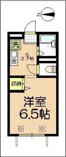 ピューピル西青木【2階】の間取り