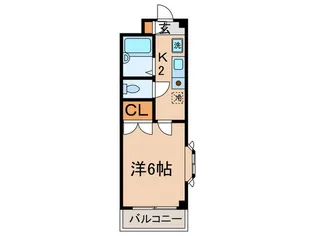 グランカーサ伊藤【2階】の間取り