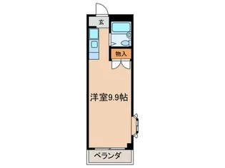 芳伊第2ビルの間取り