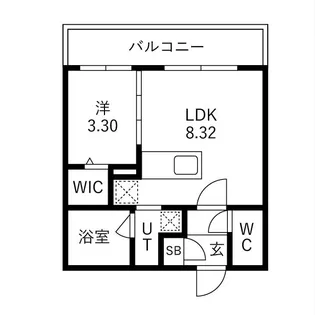 Elite Base HOPE II【5階】の間取り