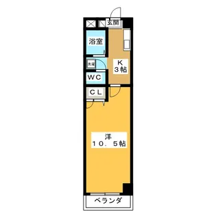 POPOLARE【4階】の間取り