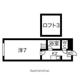 OMレジデンス山鼻【2階】の間取り