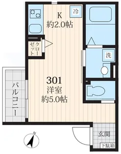 SOUVENIR【3階】の間取り