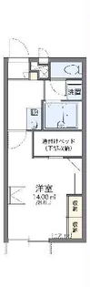 レオパレスR&R【1階】の間取り