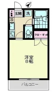 ベルコリーヌ【1階】の間取り