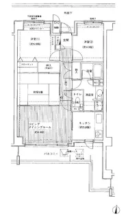 グレイスヒル湘南野比【2階】の間取り