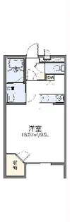 レオパレスアークハイムII【2階】の間取り