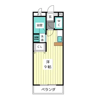 エクシード藤ヶ丘【2階】の間取り