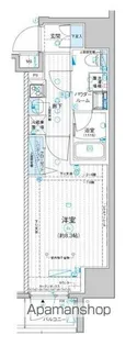 メインステージ入谷IV【8階】の間取り