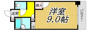 シャトラン塚口【2階】の間取り