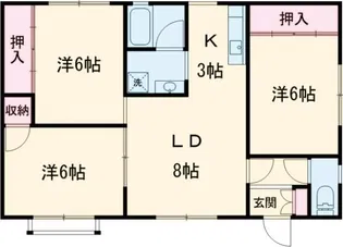 山下マンション【2階】の間取り