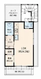 HappyHouse【3階】の間取り