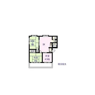 茂美寿荘パートII【1階】の間取り