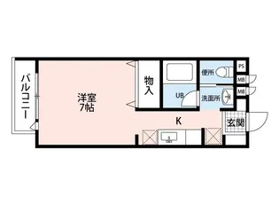 ラフィーネ【2階】の間取り