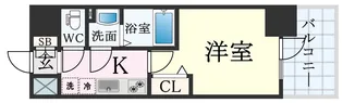 ソルメルディア神戸MJC【7階】の間取り