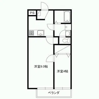住感シリーズFS A【2階】の間取り