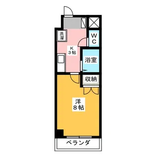 ACTRIUM・K【3階】の間取り