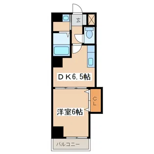 第2エーワンビル プレイスピアPremium城山【7階】の間取り