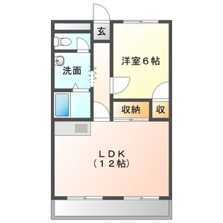 茨城県取手市取手2【マンション】の間取り