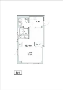 CASA SELVA【3階】の間取り