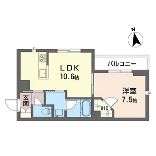リヨン千代田【3階】の間取り