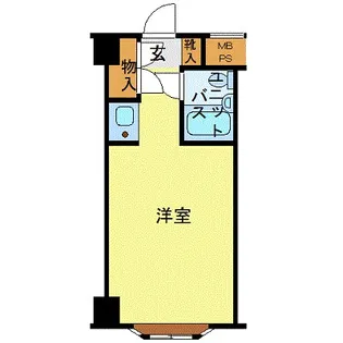 ハローレジデンス西葛西【3階】の間取り