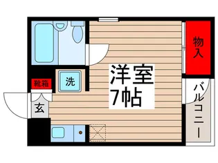 行徳グリーンハイツ【3階】の間取り