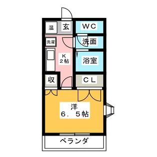 セリーンハウス【2階】の間取り