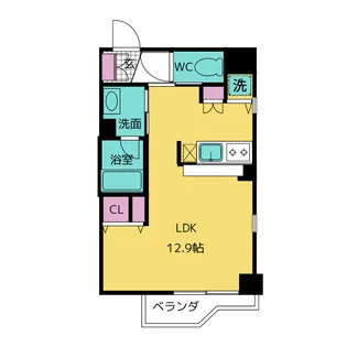 グランステージ姫池【3階】の間取り