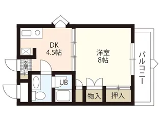 進保ビル【5階】の間取り