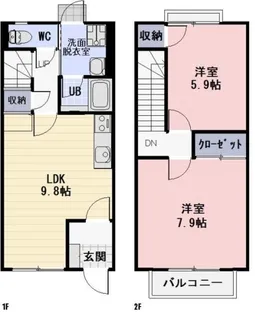 APPLAUSE C棟の間取り