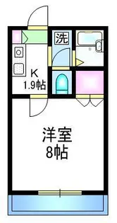 クレール【1階】の間取り