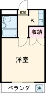 藤ハイツ桜【4階】の間取り