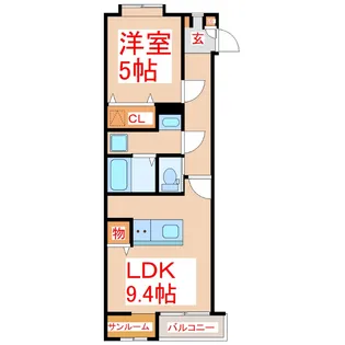 AVANTI【1階】の間取り