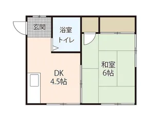 ハイツLA【2階】の間取り