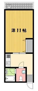 花丘ビル【4階】の間取り