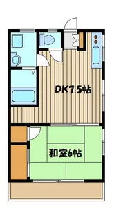 モンクレール【2階】の間取り