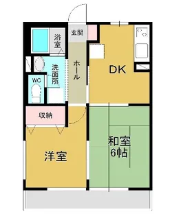 ハイムカトレアC棟【2階】の間取り